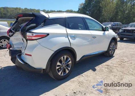 2018 Nissan Murano Sl from USA, damaged, VIN 5N1AZ2MG5JN185028
